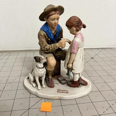 Young Doctor Norman Rockwell Figurine 1977
