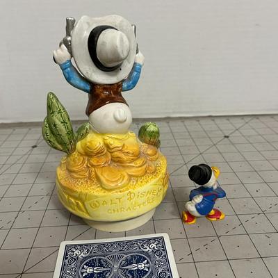 Vintage Donald Duck Cowboy music box