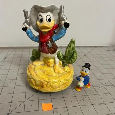Vintage Donald Duck Cowboy music box