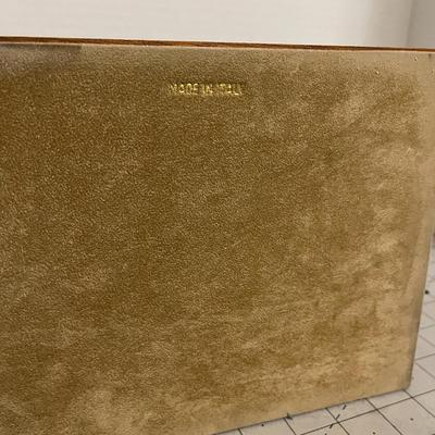Wooden Glass-Top Display Box with Etched Lid and Velvet Lining
