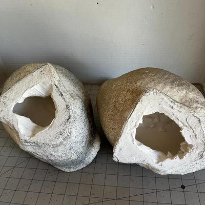 Concrete Swan Garden Statues (Pair)