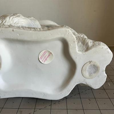 Ceramic White Bunny Figurine
