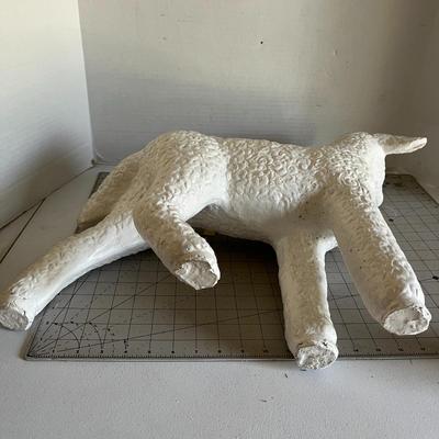 White Lamb Figurine