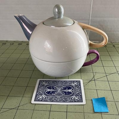 Ceramic Teapot and Cup Set