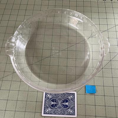 Vintage 9½-Inch PYREX Glass Pie Plate