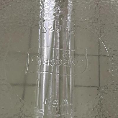 Set of 3 Vintage Glass Kitchen Pieces – 2 Bowls + Divided Serving Dish Glass-Bake