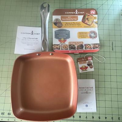 Nonstick Frying Pan Trio – Copper, Green, & T-fal Skillets (3-Piece Set)