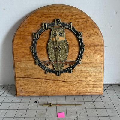 Vintage Owl Wall Clock