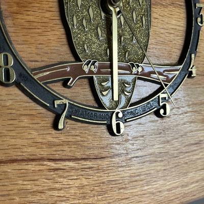 Vintage Owl Wall Clock