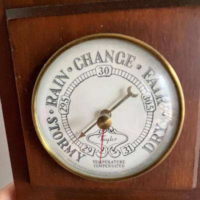 Vintage Weather Station Panel
