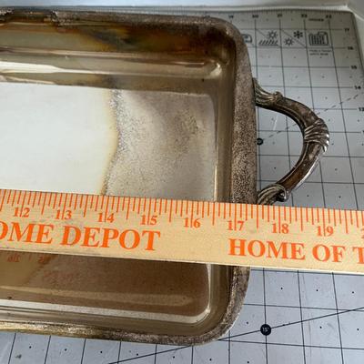 Vintage Silver Plated Tray