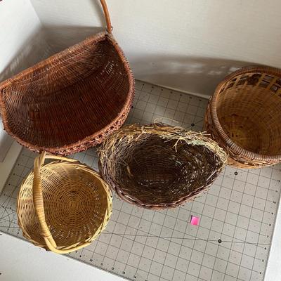 Mixed Woven Basket Set