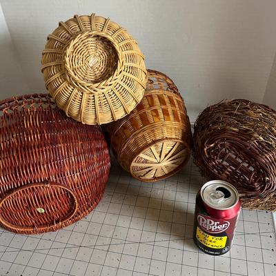 Mixed Woven Basket Set