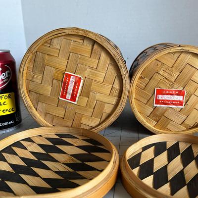 Woven Canister Trio Set
