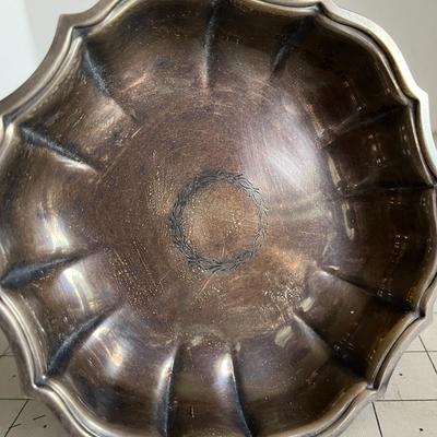 Vintage Silver Pedestal Dish