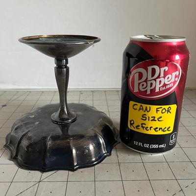 Vintage Silver Pedestal Dish