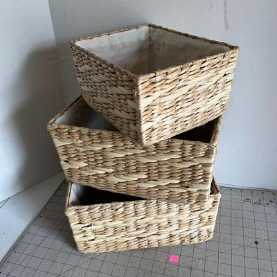 Woven Storage Basket Set