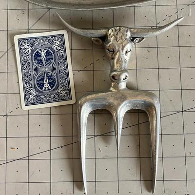 Vintage Brazilian Meat Shedder Claw & Tray Set