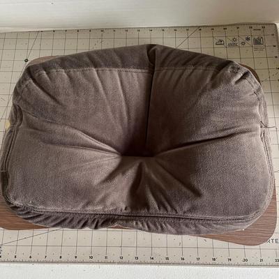 Brookstone Wooden Cushioned Lap Desk