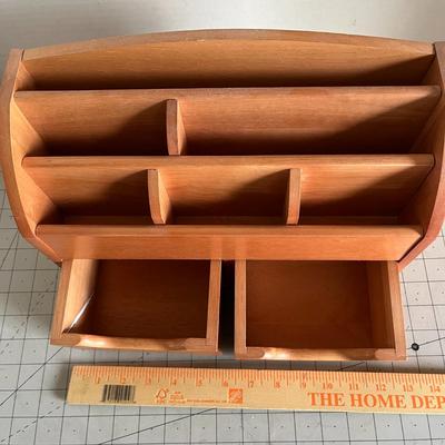 Wooden Desk Organizer Drawer
