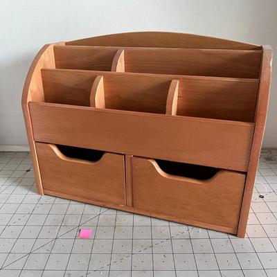 Wooden Desk Organizer Drawer