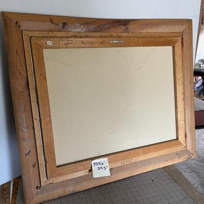 Framed Rustic Interior Artwork Bill Racham ‘Keep Out’