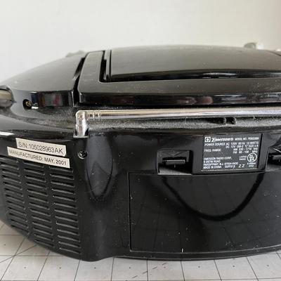 Stereo CD/Radio Casette Player/Recorder Silver