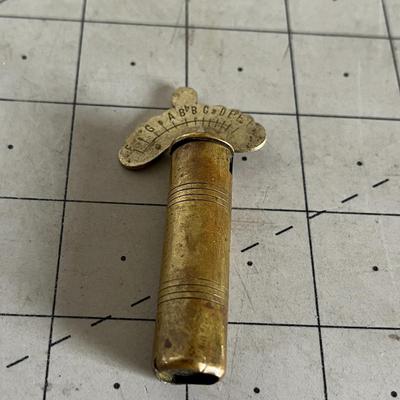 Antique rare Tonometer tuning whistle / pipe