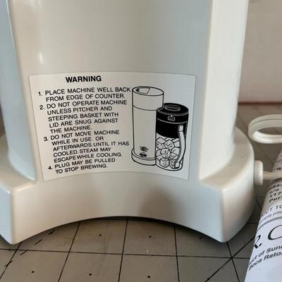Mr. Coffee Electric Iced Tea Maker with Pitcher