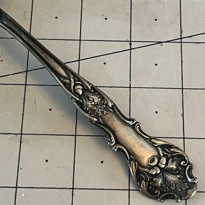 Vintage Ornate Silver Spoons