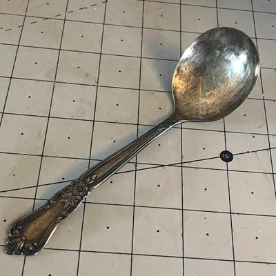 Vintage Ornate Silver Spoons