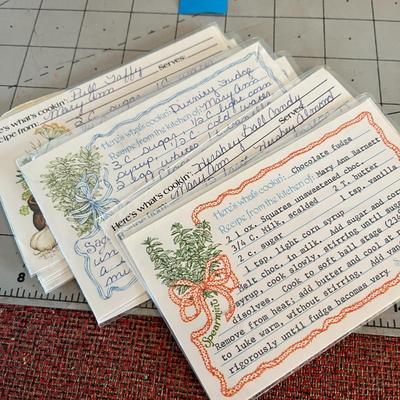 Vintage Recipe Card Boxes full of recipes!