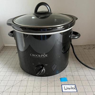Crock-Pot Slow Cooker Black