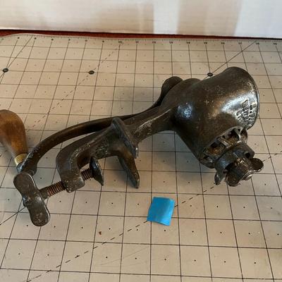 Vintage Metal Meat Grinder