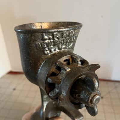 Vintage Metal Meat Grinder