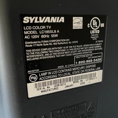 Sylvania HDTV Flat Screen TV