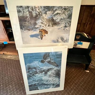 Lot 171 Wildlife prints