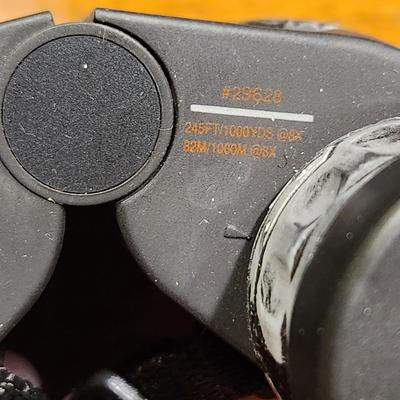 2 Set of Tasco 308 8x30 Binoculars w Case & Lumina Rubicon 8x-20x25cm