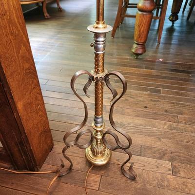 Heavy Tall Floor Lamp no Shade