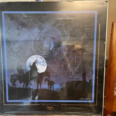 Lot 173 Native American night print