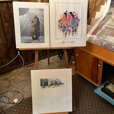 Lot 175 Native American 3 prints