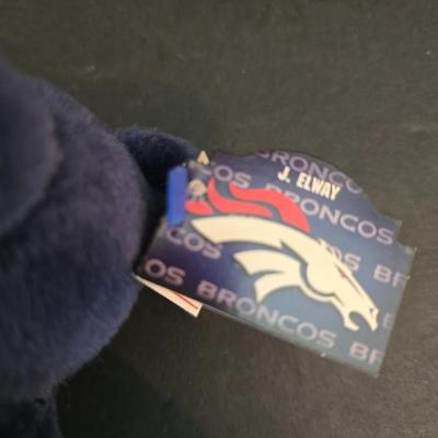 Denver Broncos Collectible Fan Lot – Vintage Tee, Toys, Ornaments, Vintage Power Pigskin football game & More