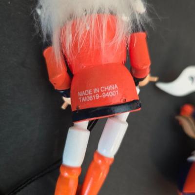 Denver Broncos Collectible Fan Lot – Vintage Tee, Toys, Ornaments, Vintage Power Pigskin football game & More