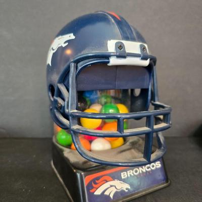 Denver Broncos Collectible Fan Lot – Vintage Tee, Toys, Ornaments, Vintage Power Pigskin football game & More