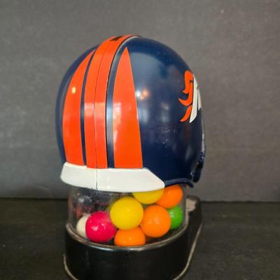 Denver Broncos Collectible Fan Lot – Vintage Tee, Toys, Ornaments, Vintage Power Pigskin football game & More