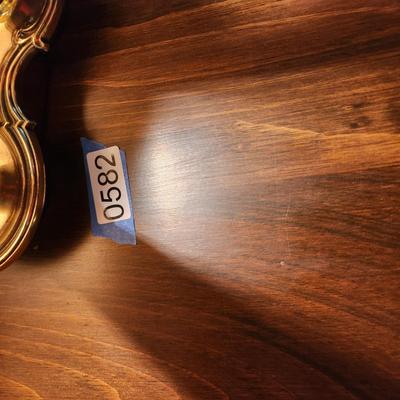 Pair of Solid Wood Side Tables Cabinet with Storage 22x12x25
