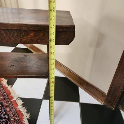 Rustic Farmhouse Console Table 34x12x36