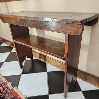 Rustic Farmhouse Console Table 34x12x36