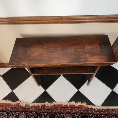Rustic Farmhouse Console Table 34x12x36