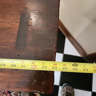 Rustic Farmhouse Console Table 34x12x36